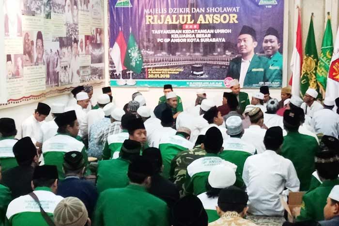 Penghujung Januari, Rijalul Ansor Adakan Majelis Dzikir dan Shalawat di 3 Tempat