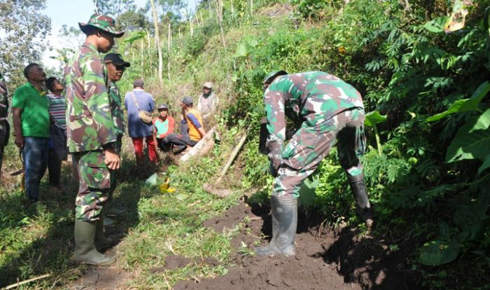 TMMD 106 Kodim 0818 Malang-Batu Tuntaskan Pengerjaan Pipanisasi