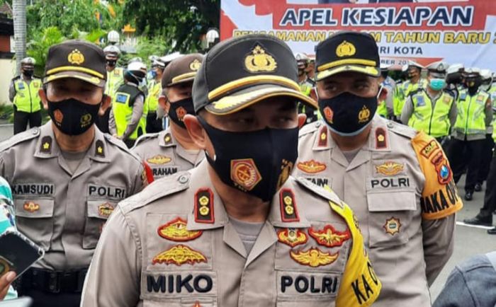 Malam Pergantian Tahun, Perbatasan Kota Kediri Disekat, Beberapa Ruas Jalan Dalam Kota Ditutup