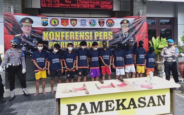Gerombolan Pemuda Pencuri Kotak Amal di Pamekasan Dibekuk Polisi Gerombolan Pemuda Pencuri Kotak Amal di Pamekasan Dibekuk Polisi