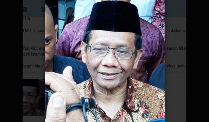 Mahfud MD: Tidak Ada Islamophobia di Indonesia Mahfud MD: Tidak Ada Islamophobia di Indonesia