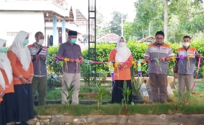 Rumah Zakat Bersama Pemdes Plakpak Pamekasan Launching Taman Lansia