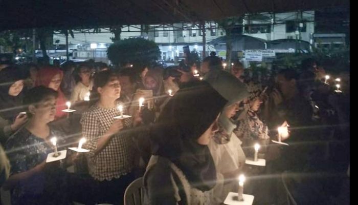 Peringati 1 Tahun Tragedi Bom Surabaya, Gereja Santa Maria Tak Bercela Gelar Doa Bersama Peringati 1 Tahun Tragedi Bom Surabaya, Gereja Santa Maria Tak Bercela Gelar Doa Bersama