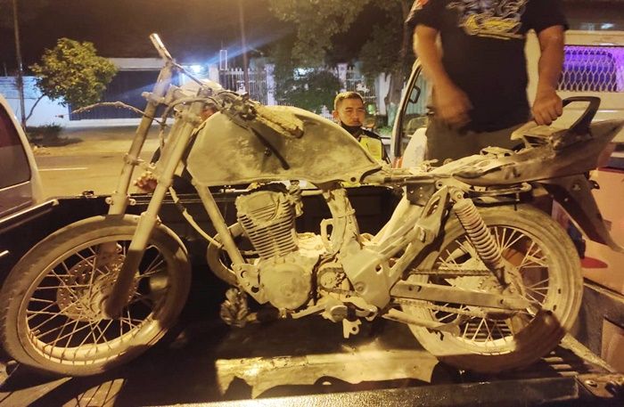 Tabrak Motor Tiga Roda, Pelajar di Tuban Terbakar hingga Tewas Tabrak Motor Tiga Roda, Pelajar di Tuban Terbakar hingga Tewas