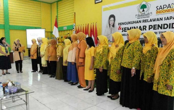 Istri Ketua Golkar Gresik Dikukuhkan Jadi Ketua Sapa Indonesia Istri Ketua Golkar Gresik Dikukuhkan Jadi Ketua Sapa Indonesia