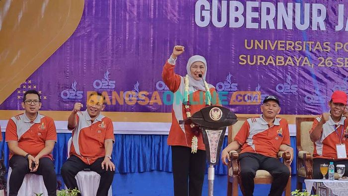 Buka O2S PGRI, Gubernur Khofifah Tekankan Pentingnya Keseimbangan Penguasaan Sains hingga Seni Buka O2S PGRI, Gubernur Khofifah Tekankan Pentingnya Keseimbangan Penguasaan Sains hingga Seni