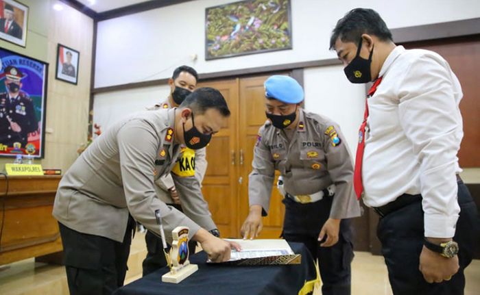Serius Lawan Narkoba, Polres Jombang Tanda Tangani Pakta Integritas Serius Lawan Narkoba, Polres Jombang Tanda Tangani Pakta Integritas