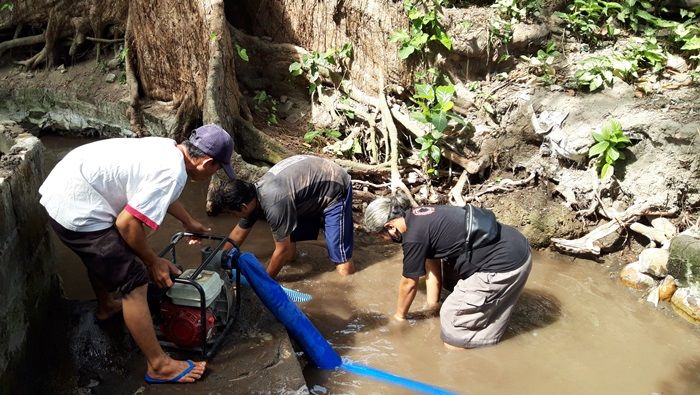 ​Gandeng Pemdes Wates Kediri, Relawan EPPI dan Rante Rau Bersihkan Sumber Rau