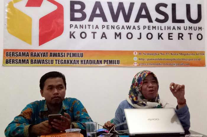 Cegah Money Politik dan Isu Sara, Panwaslu Kota Mojokerto Gelar Deklarasi Cegah Money Politik dan Isu Sara, Panwaslu Kota Mojokerto Gelar Deklarasi