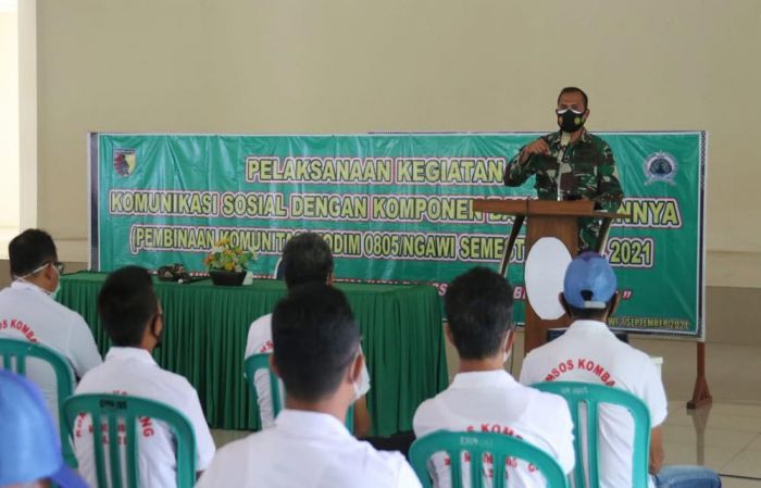 Jaga Keutuhan dan Kemajuan Bangsa, Dandim 0805/Ngawi Pimpin Komunikasi Sosial Jaga Keutuhan dan Kemajuan Bangsa, Dandim 0805/Ngawi Pimpin Komunikasi Sosial