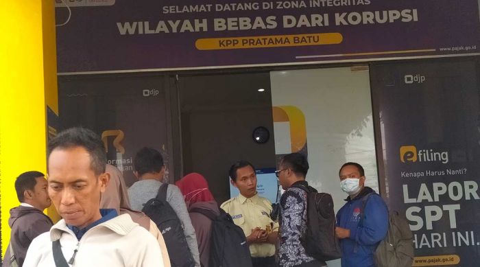 Sistem Coretax Error, Puluhan Wajib Pajak di KPP Batu Kecewa