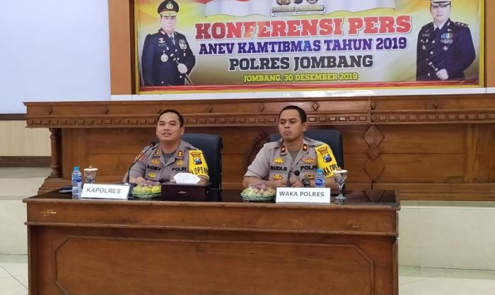 Polres Jombang Rilis Beberapa Kasus Menonjol Selama 2019 Polres Jombang Rilis Beberapa Kasus Menonjol Selama 2019