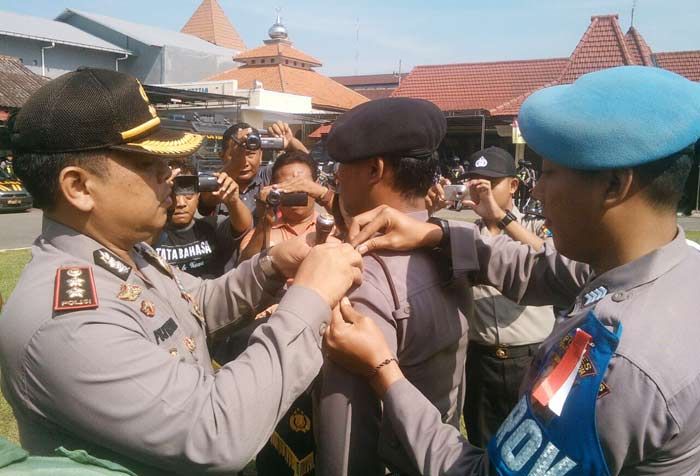 Polres Mojokerto Kota Gelar Apel Operasi Matap Praja 2018