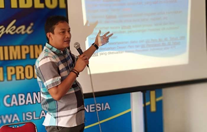 Kader PMII Ikuti Diklat Jurnalistik Kader PMII Ikuti Diklat Jurnalistik
