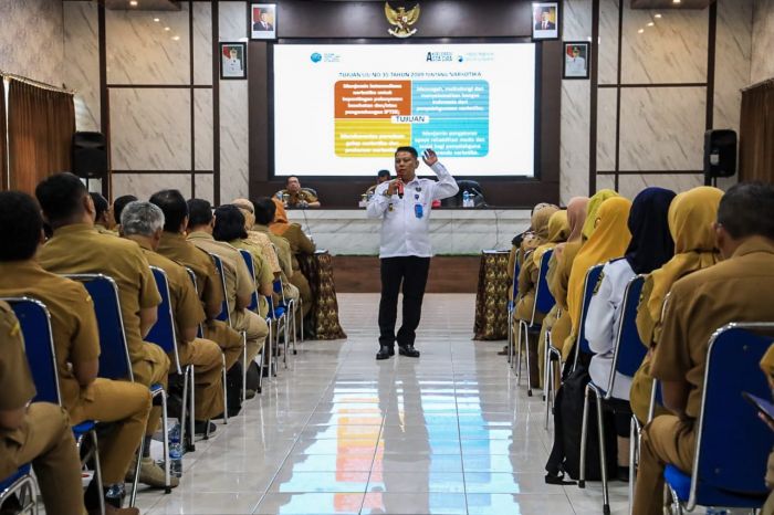 Dorong ASN Beretika, Jauhi Korupsi dan Narkoba, BKPSDM Kota Kediri Gelar Sosialisasi Dorong ASN Beretika, Jauhi Korupsi dan Narkoba, BKPSDM Kota Kediri Gelar Sosialisasi