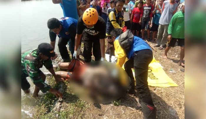 Mayat Warga Mliriprowo Ditemukan Mengapung di Sungai Tarik Sidoarjo