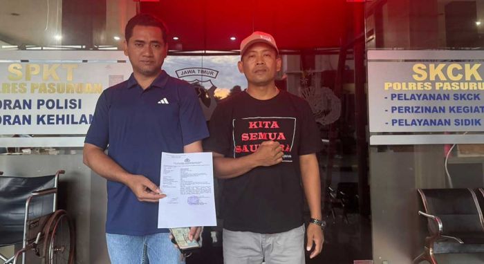 OTK Siram Cairan Kimia ke Mobil Warga di Pasuruan
