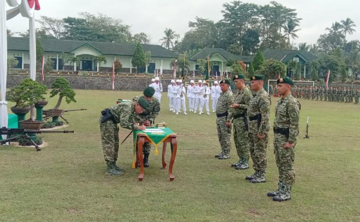 Pangdivif 2 Kostrad Pimpin Serah Terima Jabatan Danyonkes 2 Pangdivif 2 Kostrad Pimpin Serah Terima Jabatan Danyonkes 2