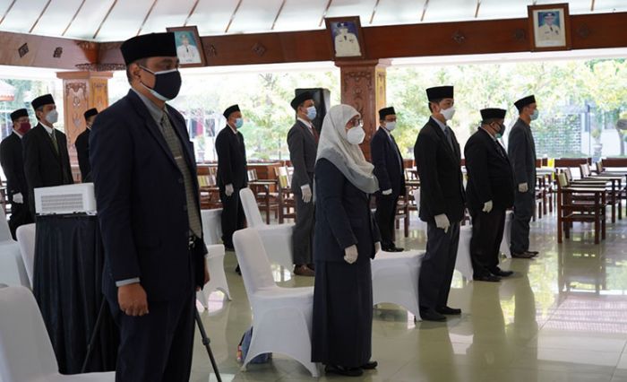 Mutasi di Tengah Pandemi, Bupati Bojonegoro Minta Pejabat Selalu Semangat