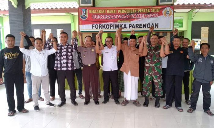 Pasca Bentrokan di Parengan, Perguruan Silat se-Tuban Ikrar Damai Pasca Bentrokan di Parengan, Perguruan Silat se-Tuban Ikrar Damai