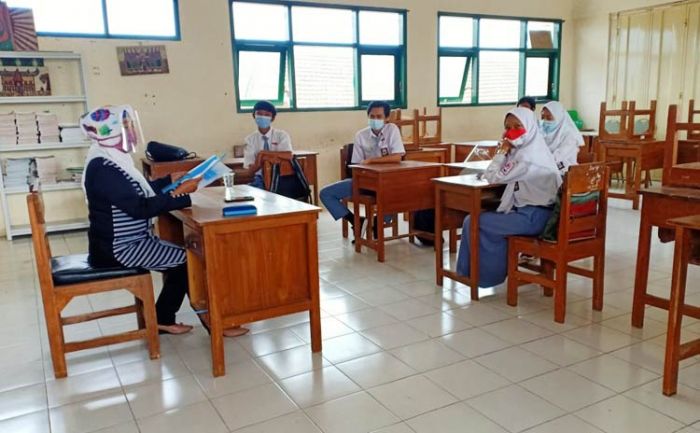 Uji Coba KBM Tatap Muka Terbatas di Kota Batu Berjalan Lancar, Siklus 1 Berakhir 2 September 2020