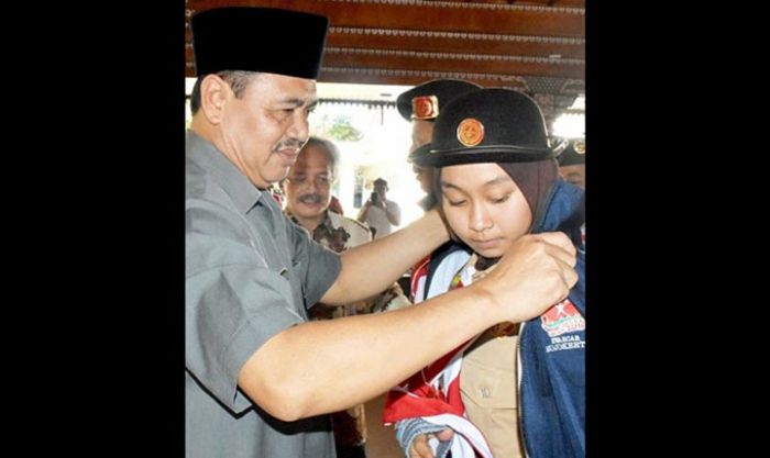 Wabup Pungkasiadi Lepas Kontingen Jambore Daerah ke Banyuwangi Wabup Pungkasiadi Lepas Kontingen Jambore Daerah ke Banyuwangi