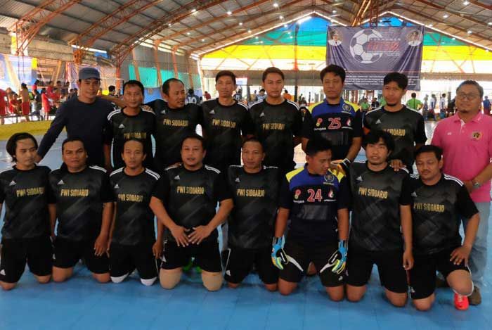 Hajar Tim Dakota FC, PWI Sidoarjo Lolos Perempat Final Futsal Piala Gubernur Jatim
