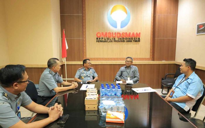 Sambut Kunjungan Kanwil Kemenkumham Jatim, Ombudsman Siap Optimalkan Fungsi Pengawasan