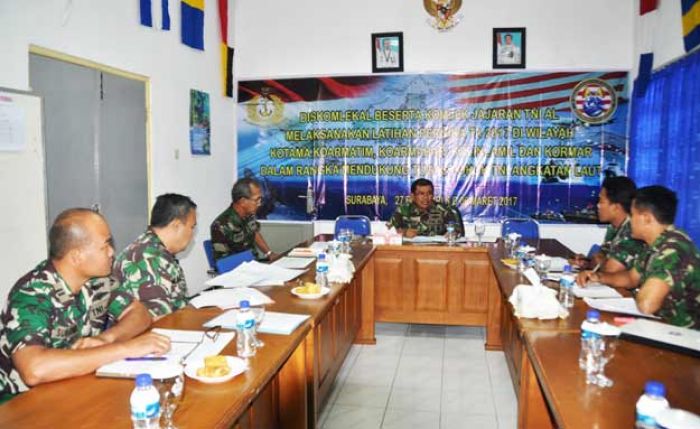 Prajurit Koarmatim Ikuti Latihan Pernika Prajurit Koarmatim Ikuti Latihan Pernika
