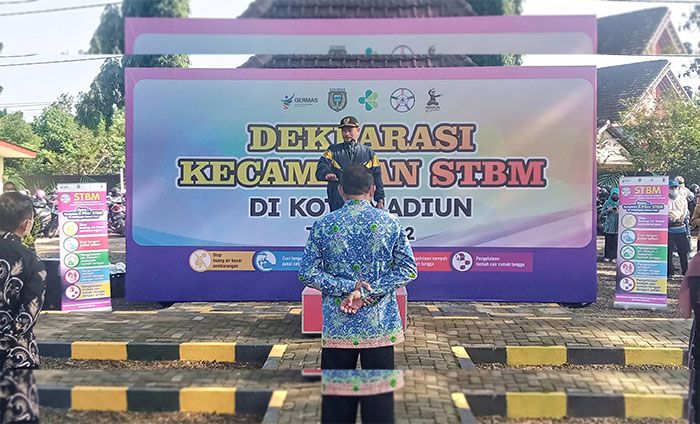 Ciptakan Masyarakat Sehat, Dinkes-PPKB Kota Madiun Deklarasikan STBM Tingkat Kecamatan