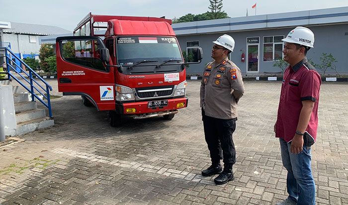 Kapolres Ngawi Tinjau SPBU dan SPBE Kapolres Ngawi Tinjau SPBU dan SPBE
