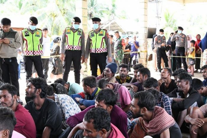 Polisi Bongkar Kasus Penyelundupan Imigran Rohingya Polisi Bongkar Kasus Penyelundupan Imigran Rohingya