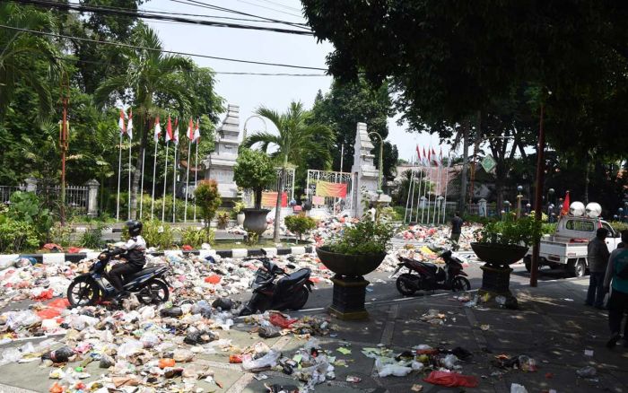 DLHK Sidoarjo: Aksi Protes Biaya Ritasi Bukan Petugas Kebersihan