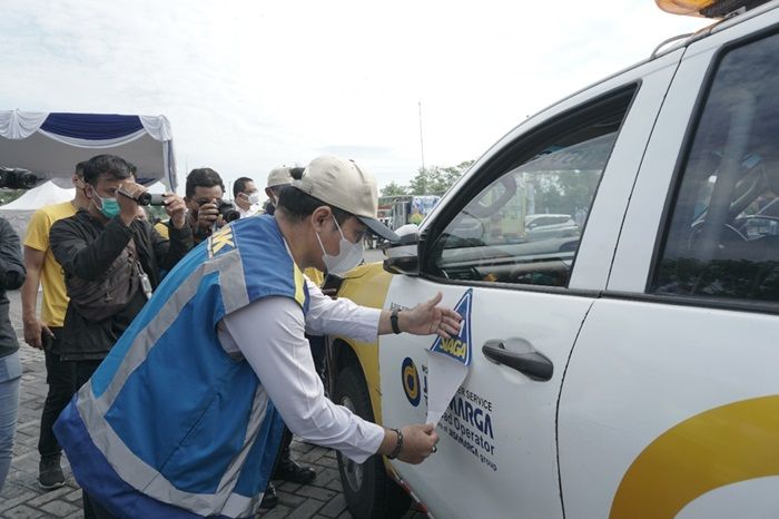 JNK Lakukan Apel Siaga Nataru dan Kampanye Keselamatan Berkendara