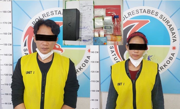 Jadi Kurir Narkoba, Pasangan Siri Diringkus Tim Satnarkoba Polrestabes Surabaya di Kamar Kosnya Jadi Kurir Narkoba, Pasangan Siri Diringkus Tim Satnarkoba Polrestabes Surabaya di Kamar Kosnya