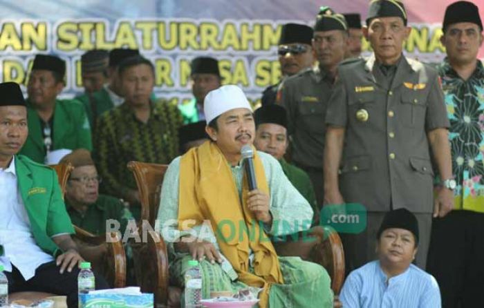 Jaga NKRI, Ansor dan Pagar Nusa se-Jawa Timur-Bali Gelar Apel Kebangsaan di Ponpes Asuhan Ra Kholil