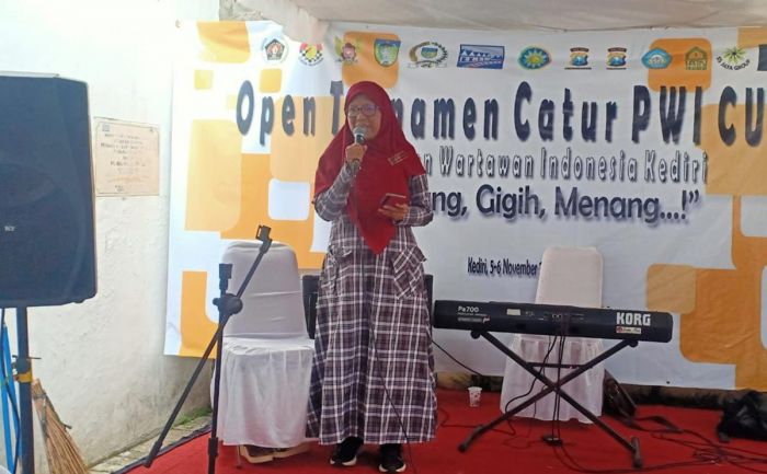 Wakili Wali Kota Kediri, Kabag Prokompim Buka Open Turnamen Catur PWI Cup III Wakili Wali Kota Kediri, Kabag Prokompim Buka Open Turnamen Catur PWI Cup III
