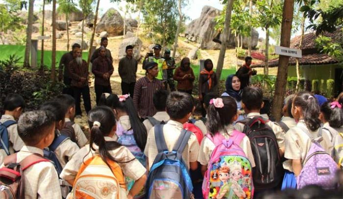 Tim Verlap Adiwiyata Provinsi Disuguhi Atraksi Unik oleh SDN 2 Sengon