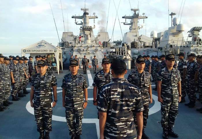 Dua KRI Sigma Koarmatim Bertolak Menuju Singapura