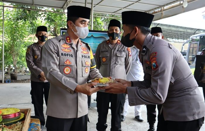 Rayakan Ultah Anggota di Bulan November, Kapolres Mojokerto Kota Gelar Ngaji Bareng Gus Ronny