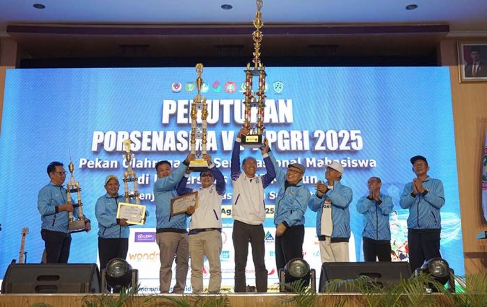 Cetak Atlet Juara Nasional, UNP Kediri Jadi Kampus Andalan di Porsenasma 2025