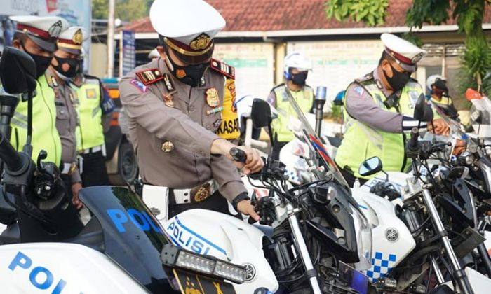 Gelar Apel Pasukan, Satlantas Polres Ngawi Tandai Dimulainya Operasi Zebra Semeru 2020