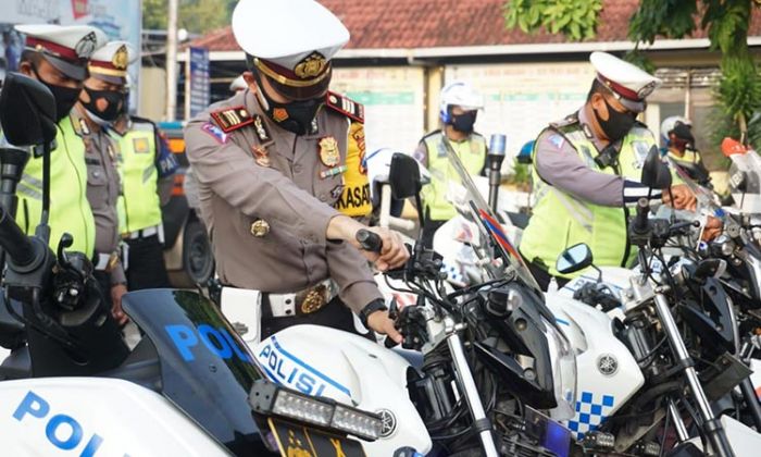 ​Gelar Apel Pasukan, Satlantas Polres Ngawi Tandai Dimulainya Operasi Zebra Semeru 2020