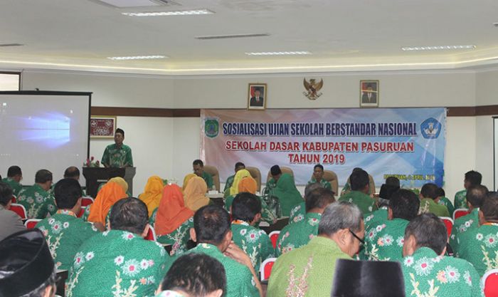 Kepala Disdik Pasuruan: Jangan Ada Peserta USBN yang Kerjakan Ujian di Luar Kelas