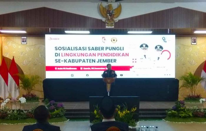 Pemkab Jember Sosialisasi Saber Pungli di Lingkungan Pendidikan Pemkab Jember Sosialisasi Saber Pungli di Lingkungan Pendidikan
