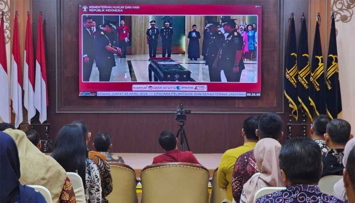 Kepala Kanwil Kemenkumham Jatim Siap Sinergi dan Kolaborasi Dukung Program Pimti Madya Baru Kepala Kanwil Kemenkumham Jatim Siap Sinergi dan Kolaborasi Dukung Program Pimti Madya Baru
