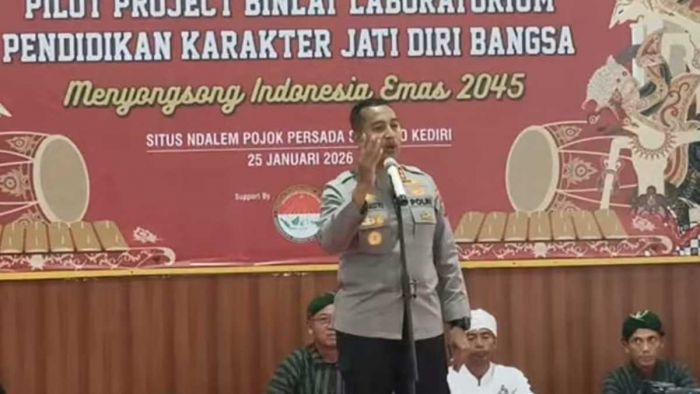 Kapolres Kediri Buka Binlat Pendidikan Karakter Jati Diri Bangsa