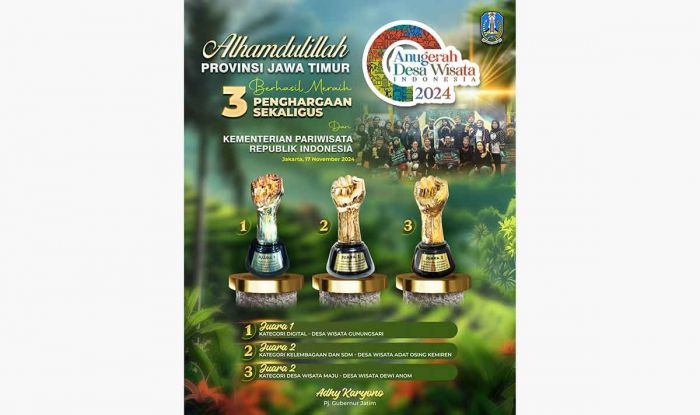 Jatim Borong Penghargaan di ADWI 2024, Adhy Karyono Ucapkan Syukur dan Terima Kasih Jatim Borong Penghargaan di ADWI 2024, Adhy Karyono Ucapkan Syukur dan Terima Kasih