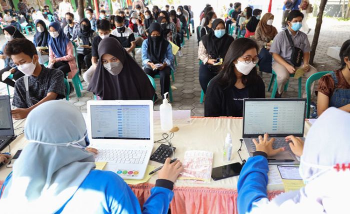 Kejar Herd Immunity, Kota Kediri Gencar Gelar Percepatan Vaksinasi di Segala Lini Masyarakat