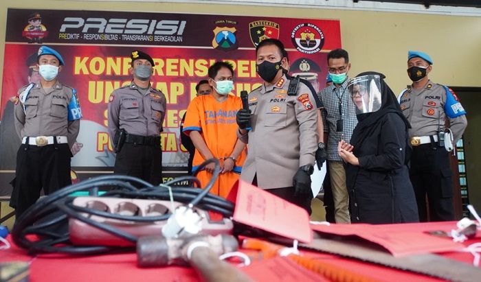Polisi Tangkap Pembobol Indomaret di Balongbendo Sidoarjo, Satu Masih DPO Polisi Tangkap Pembobol Indomaret di Balongbendo Sidoarjo, Satu Masih DPO